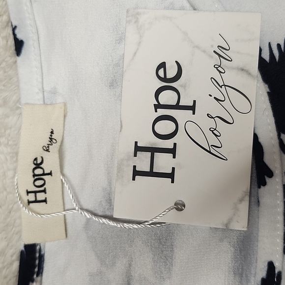 NWT Hope Horizon Stylish Animal Print Long Sleeve Top Size Large Multicolor - Picture 6 of 11